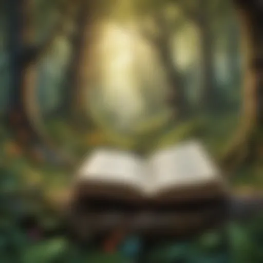 Enchanted forest AR book