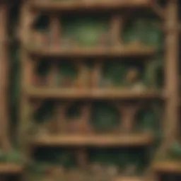 Enchanted Forest Log Book Shelf