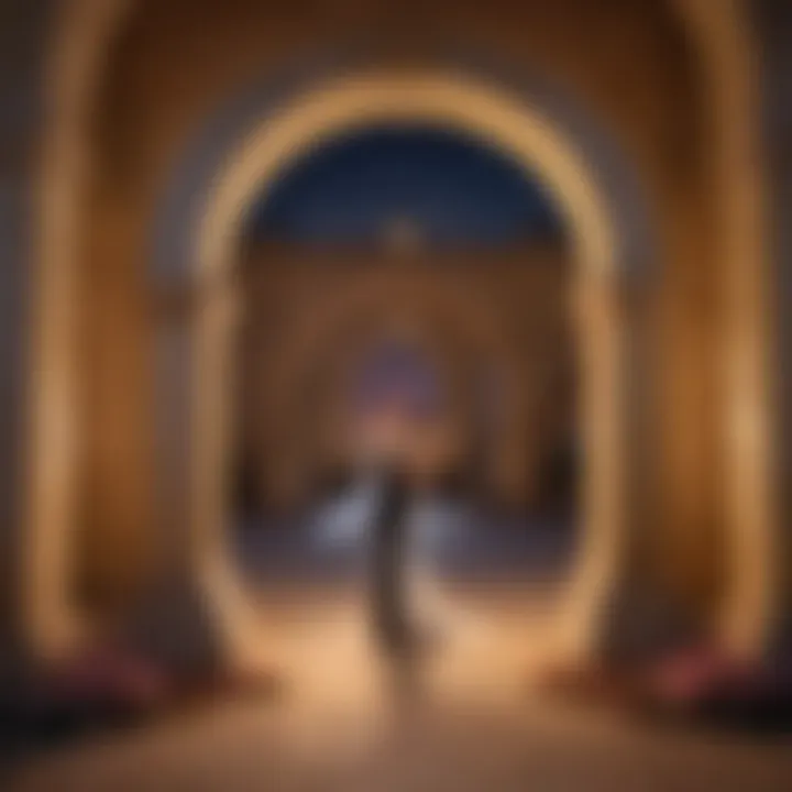Enchanting Light Saber Archway