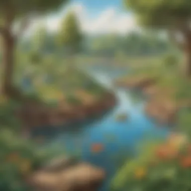 Interactive Ecosystem Learning Outdoor educational game about ecosystems