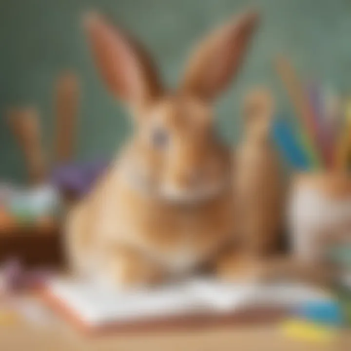 Bunny-themed craft activities for preschoolers