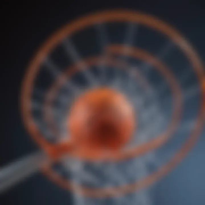 Close-up of LED rim light attachment