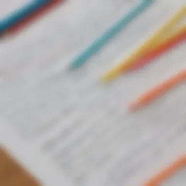 Variety of handwriting worksheets spread out on a table
