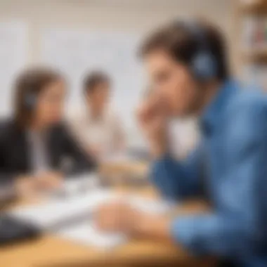 Visualizing Effective Listening Strategies Visual representation of effective listening strategies