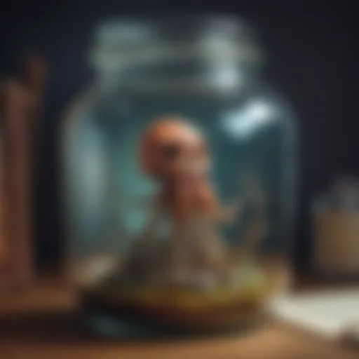 Enigmatic Specimen in Glass Jar