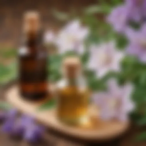 Aromatic essential oils for tummy ache relief