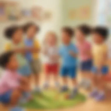 Enhancing Social Skills Through Group Play Children engaged in group play to enhance social skills