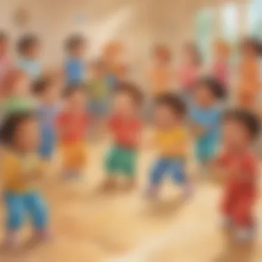 Rhythmic Expressions Session Preschoolers Engaged in Music and Movement Activities