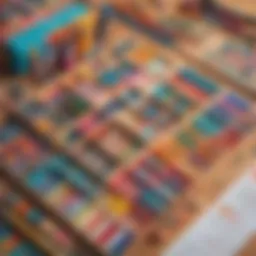 Colorful DIY project kit for kids