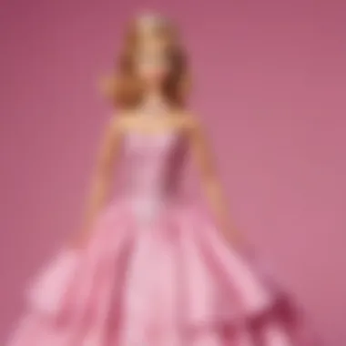 Barbie Doll in Elegant Evening Gown