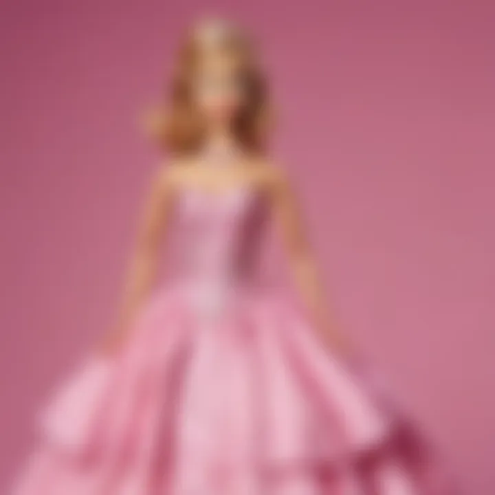 Barbie Doll in Elegant Evening Gown