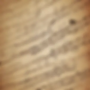 Abstract musical notes in a creative pattern
