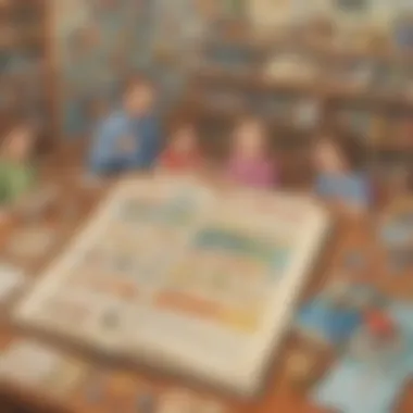 Interactive Digital Game for Learning Illustration showcasing interactive digital game for learning letter sounds