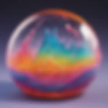 Colorful Crystal Clear Slime