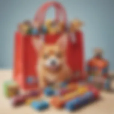 Age-appropriate goodie bag toys for children