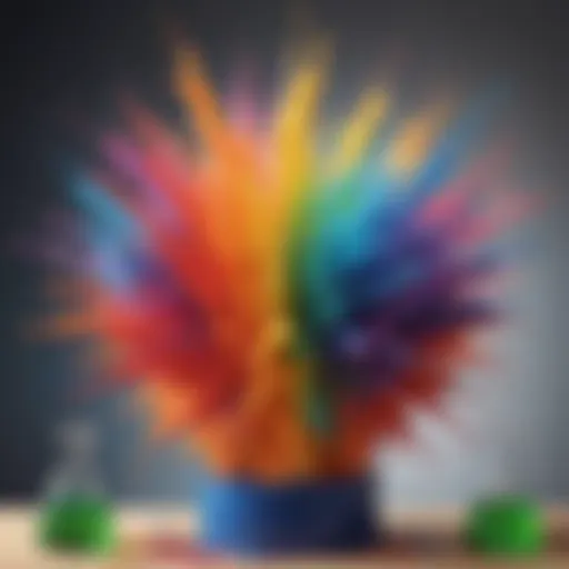 Colorful Chemical Reaction