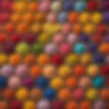 Vibrant bowls of colour rice showcasing a spectrum of hues