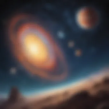 Celestial Wonders Unveiled Astronomical Phenomenon Illustration