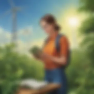 Revolutionizing Sustainability Practices Eco-Friendly Innovations Illustration