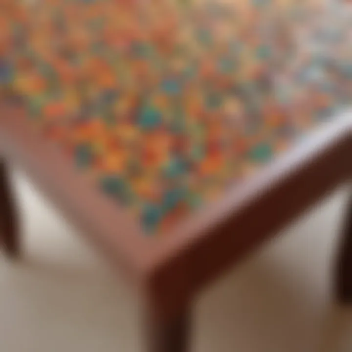 Luxurious Lego Table Material