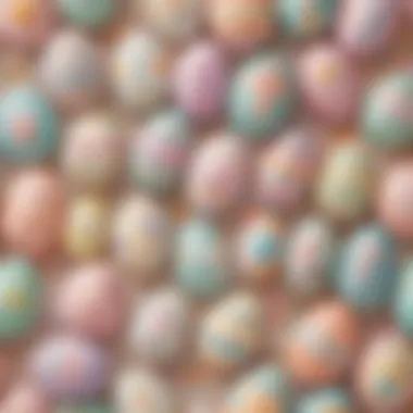 Easter Egg Cross Craft with Pastel Colors