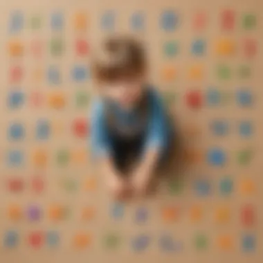 Child-Centric Alphabet Stamp Activities Child Learning with Alphabet Stamps