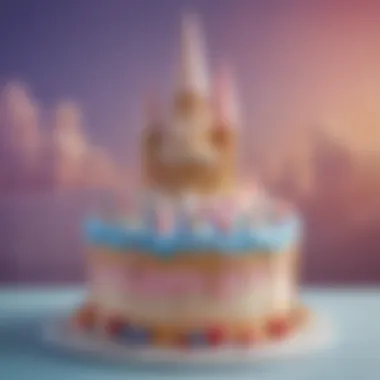 Magical DQ Ice Cream Castle Magical DQ Ice Cream Castle Cake
