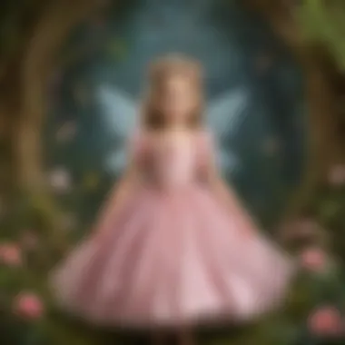 Preschooler in Fairy Princess Dress