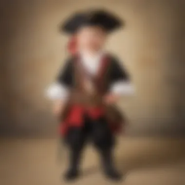 Preschooler in Pirate Costume