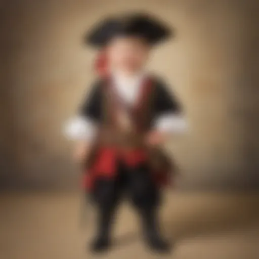 Preschooler in Pirate Costume