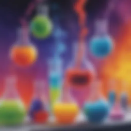 Colorful Chemical Reactions Experiment