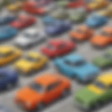 Variety of educational car games displayed