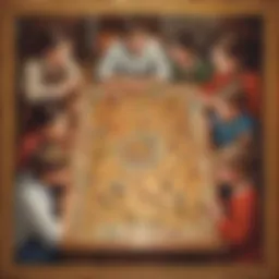 Kids enjoying a traditional board game