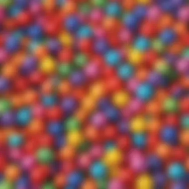 Vibrant Colorful Inflatable Bouncy Balls