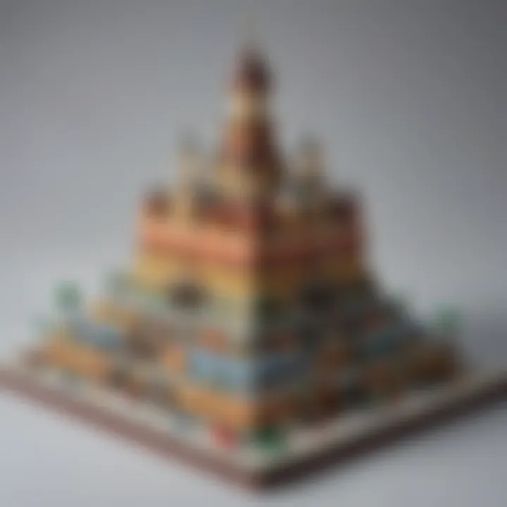 Creative Lego Building on Giant Base Plate