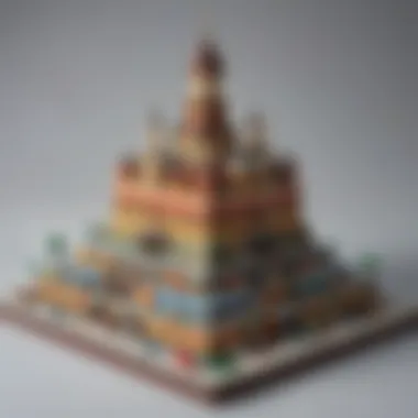 Creative Lego Building on Giant Base Plate Creative Lego Building on Giant Base Plate