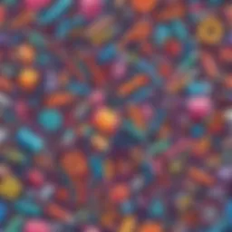 Colorful DIY Craft Supplies