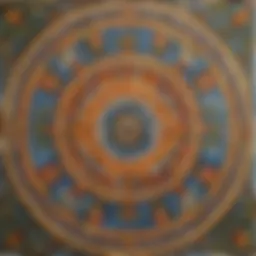 Colorful Mosaic Artwork