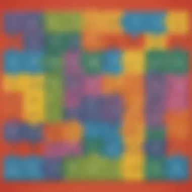 Challenging Math Puzzle for First Grade Learners Illustration highlighting a digital math puzzle for first graders