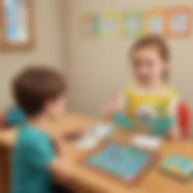 Interactive online sight word game interface for kids