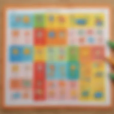 Colorful Phonics Worksheet for Preschoolers