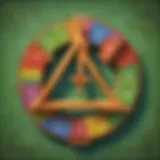 Creative Math Symbols Artwork