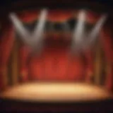 Theater Spotlight Illuminating Stage