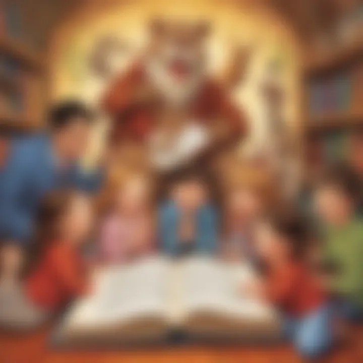 An interactive storytime session focused on rhymes