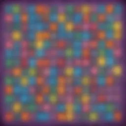 Colorful Math Puzzle Game