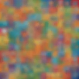 Colorful Vocabulary Puzzle