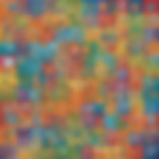 Colorful Vocabulary Puzzle
