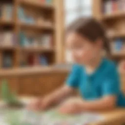 Preschooler Engaged in Sensory Exploration Activity