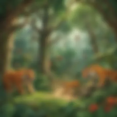 Interactive Jungle Game Interactive jungle-themed game encouraging teamwork