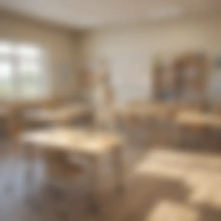 A classroom setting using the Learning Bones Game as a teaching tool